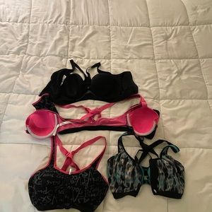 Four gently worn VS Sport - Sports Bras. Size 34D